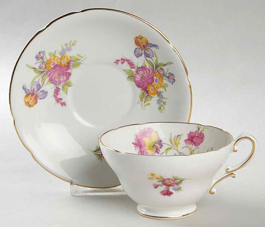 119 Footed Cup & Saucer Set by Stanley China (ENG)-1