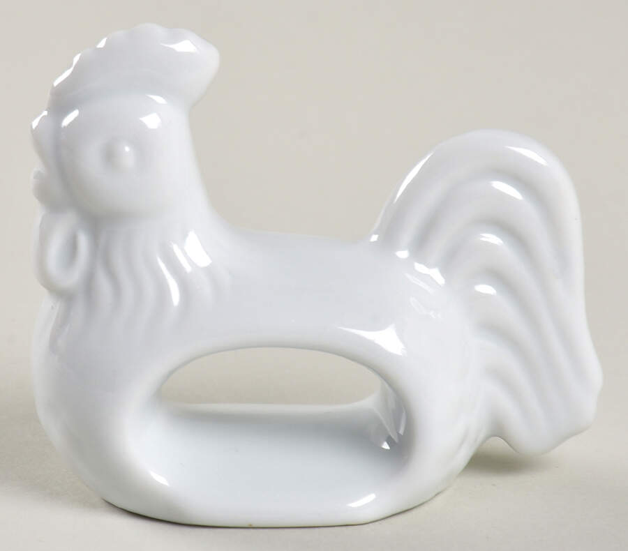 Blanc Napkin Ring by Sur La Table-1