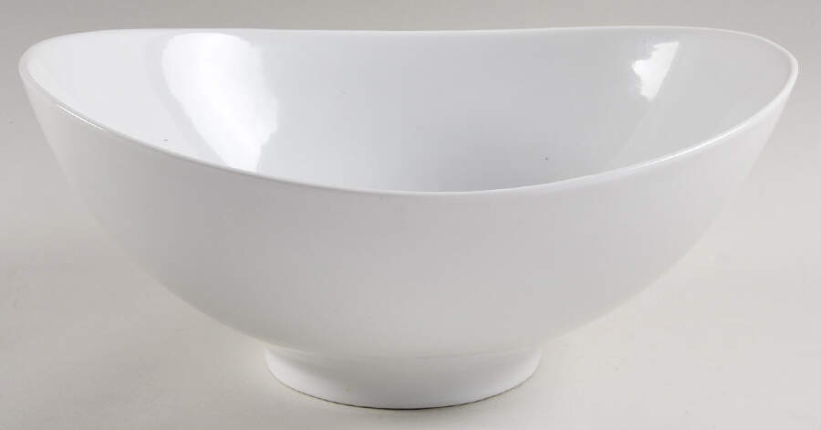 Blanc 12" Oval Bowl by Sur La Table-1