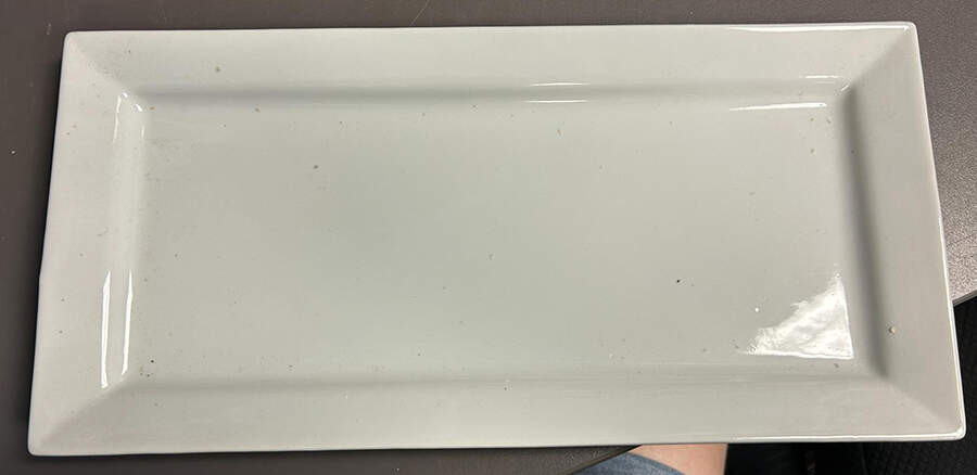 Blanc 15" Rectangular Serving Platter by Sur La Table-1