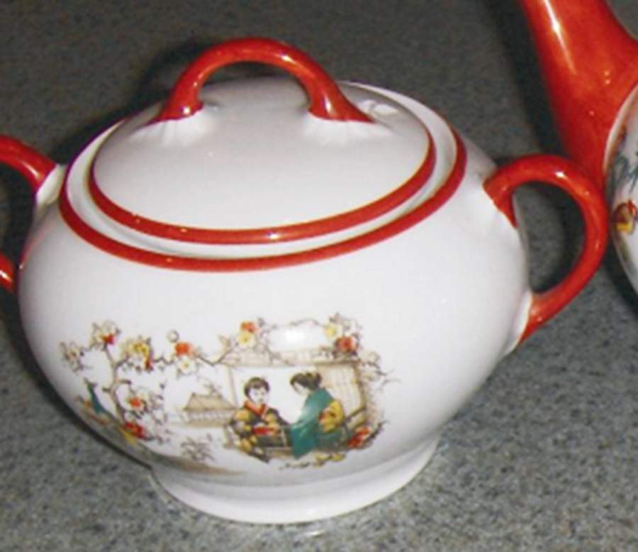 02738 Sugar Bowl & Lid by Scherzer-1