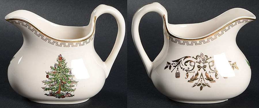Christmas Tree Gold Collection Creamer by Spode-1