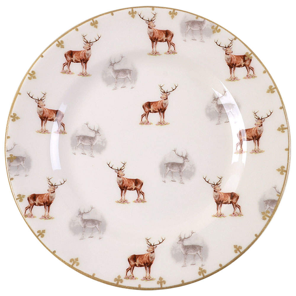 Glen Lodge Stag Salad Plate by Spode-1