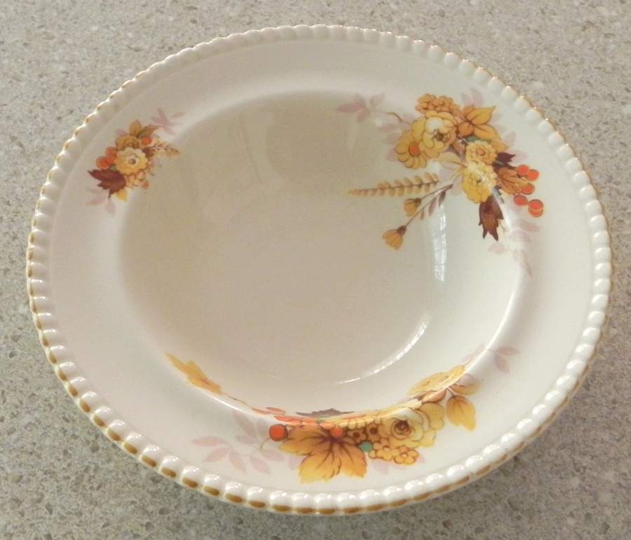 Autumn Rim Cereal Bowl by Simpsons-1