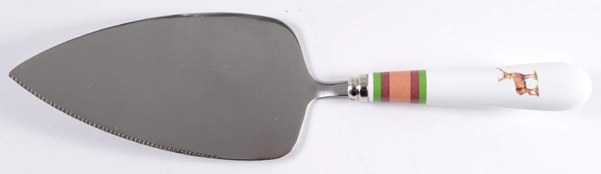 Glen Lodge Tartan Cake Server W/Stainless Blade by Spode-1