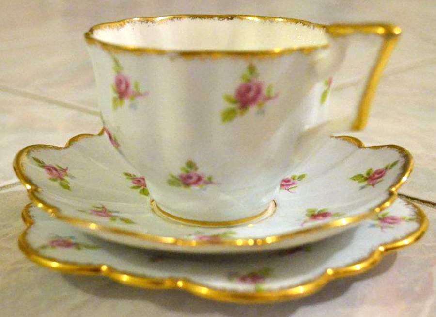 2234 Footed Cup & Saucer Set by Salisbury-1