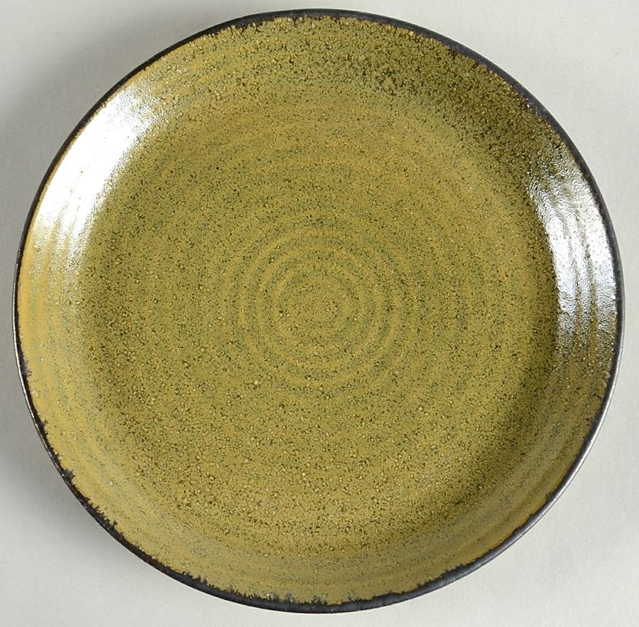 Comet Collection Lime Salad Plate by Sango-1