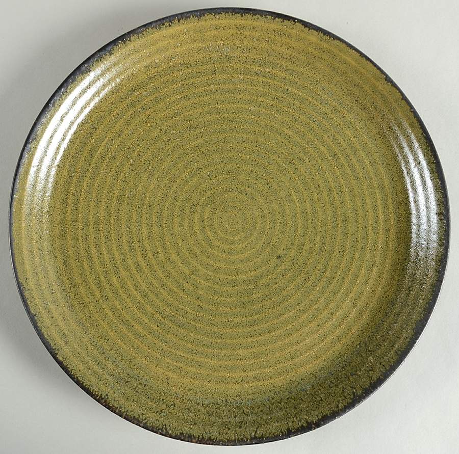 Comet Collection Lime Dinner Plate by Sango-1