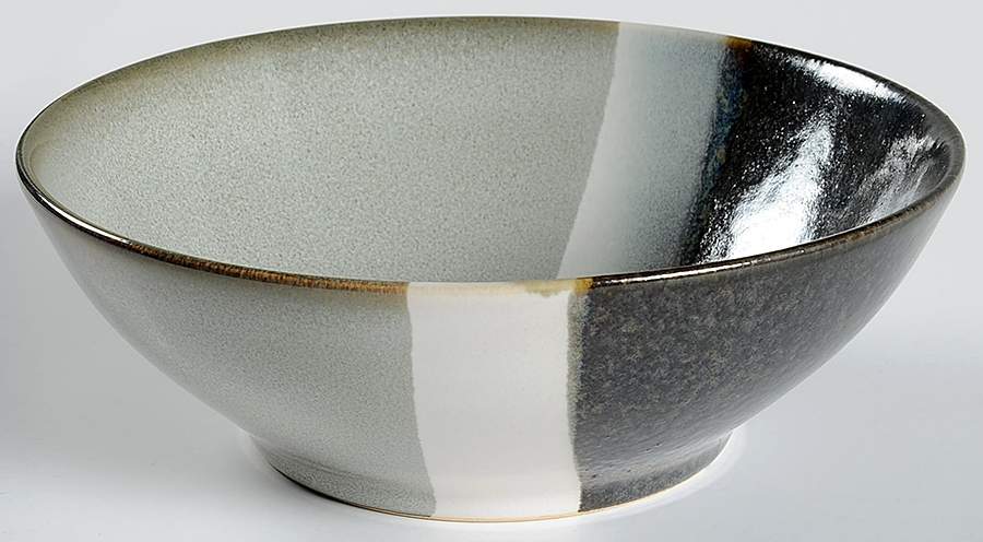 Zanzibar Black Soup/Cereal Bowl by Sango-1