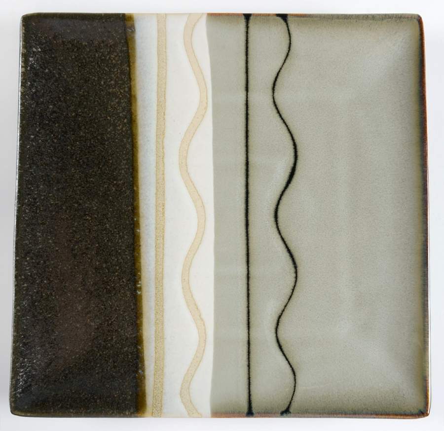 Zanzibar Black Dinner Plate by Sango-1
