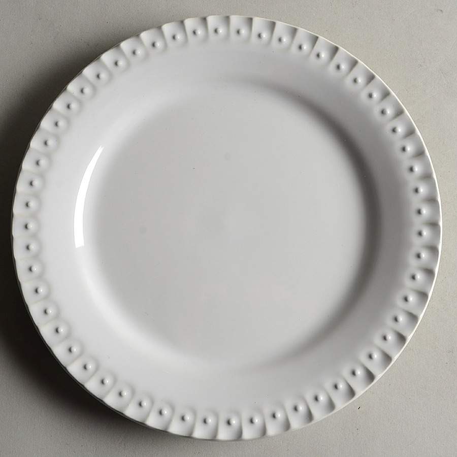 Alexa White Salad Plate by Southern Living-1