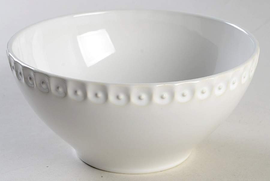 Alexa White 6" All Purpose Bowl by Southern Living-1