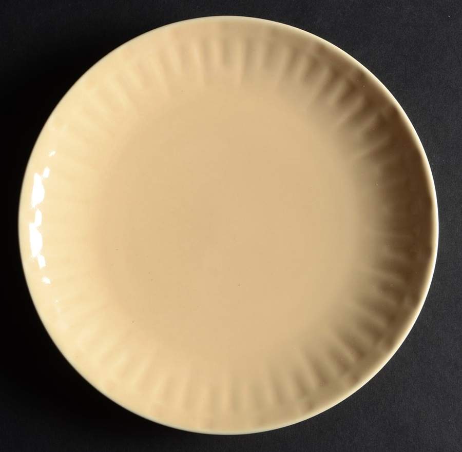 Contempo Cream Salad Plate by Sango-1