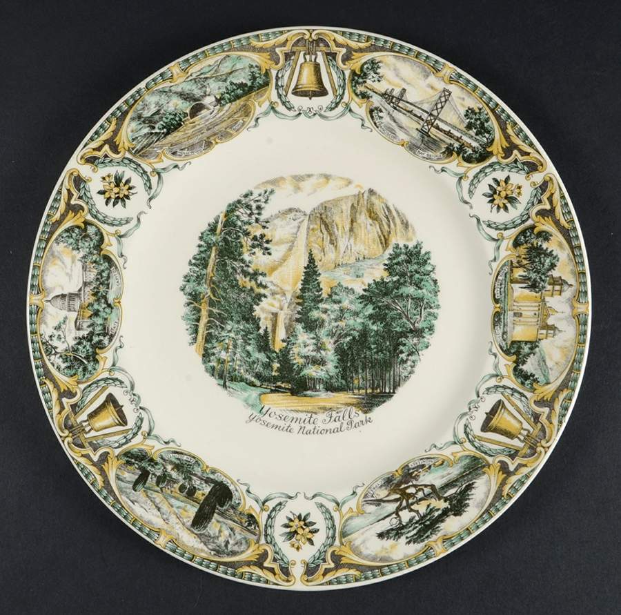 California Dinner Plate by Salem-1