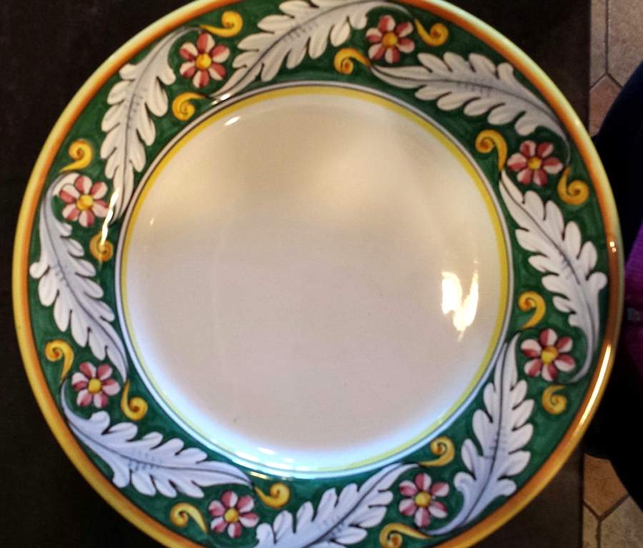 S5B4 Dinner Plate by Ceramiche Sberna-1