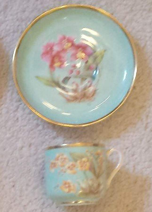 Y5627 Flat Demitasse Cup & Saucer Set by Spode-1