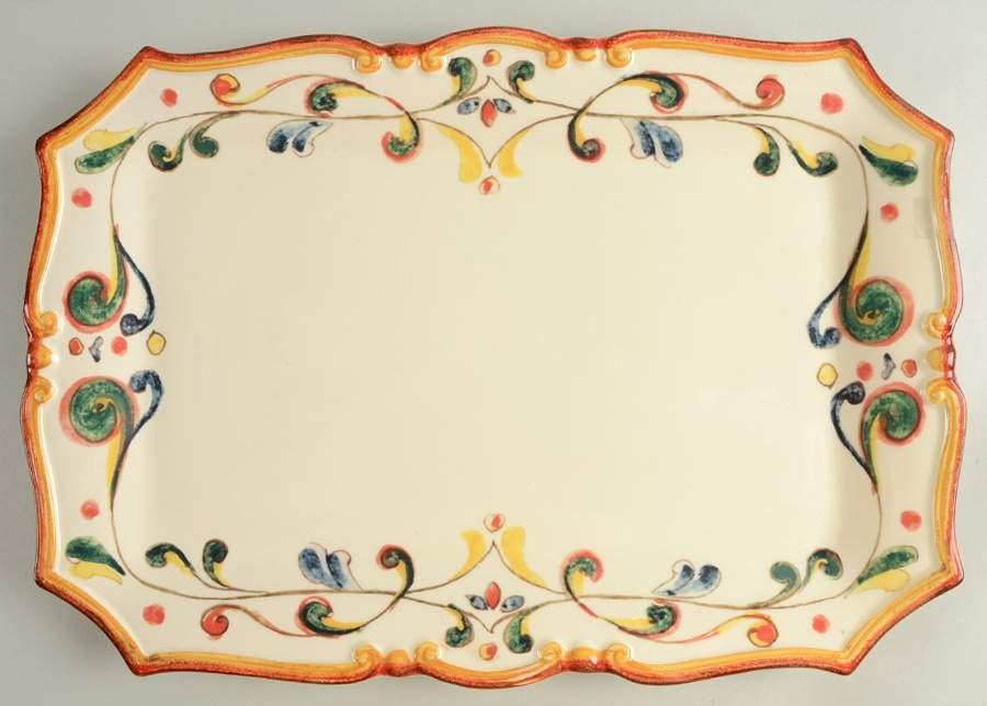 Mara 17" Rectangular Serving Platter by Sur La Table-1