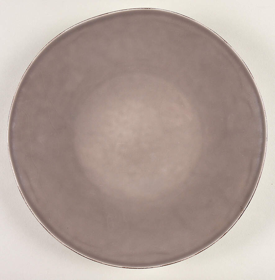 Organic Grey Dinner Plate by Sur La Table-1