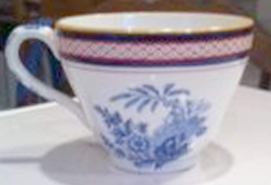 Juliana Blue Multicolor Footed Cup by Spode-1