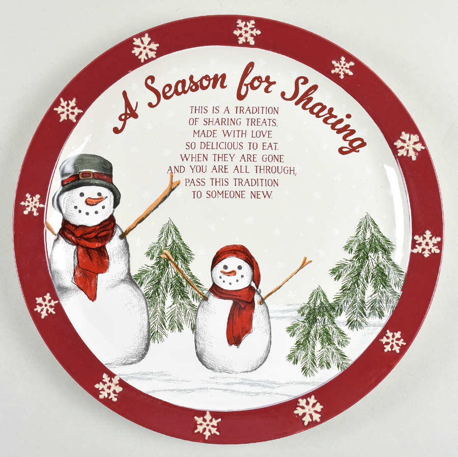 Yuletide Cookie Plate by St Nicholas Square-1
