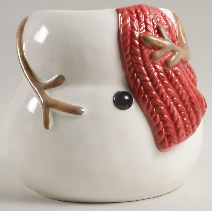 Yuletide Figural Cookie Jar No Lid by St Nicholas Square-1