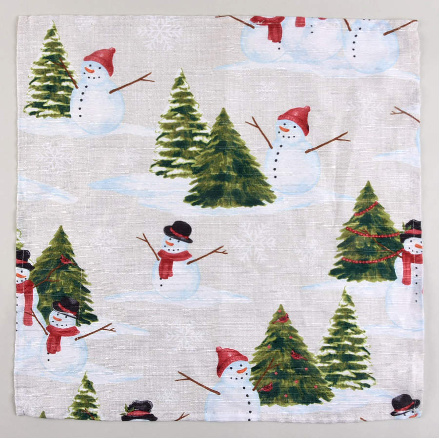 Yuletide Cloth Napkin by St Nicholas Square-1
