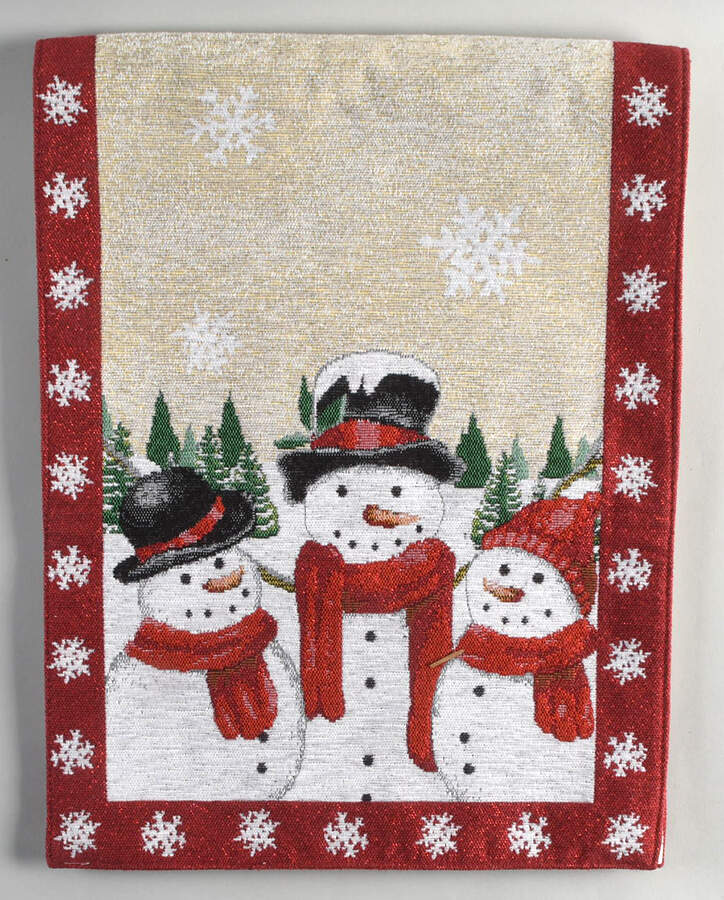 Yuletide 13" x 36" Cloth Table Runner by St Nicholas Square-1