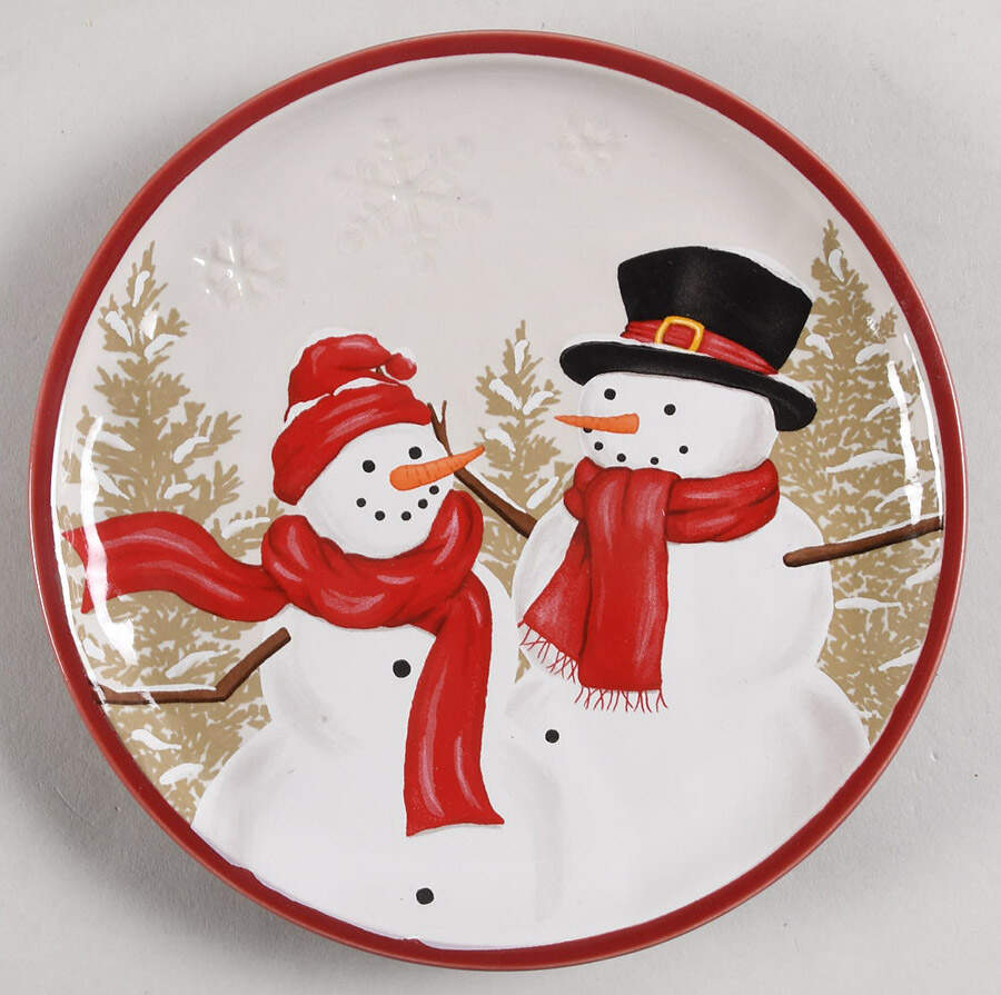 Yuletide Appetizer Plate by St Nicholas Square-1