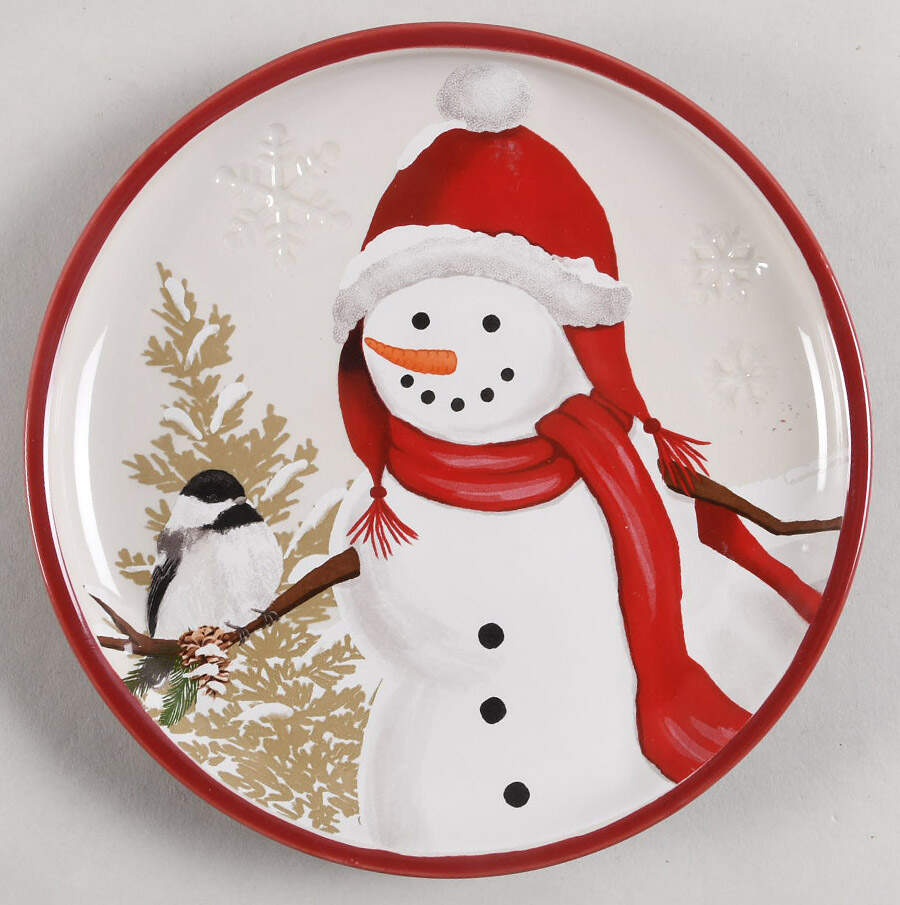 Yuletide Appetizer Plate by St Nicholas Square-1