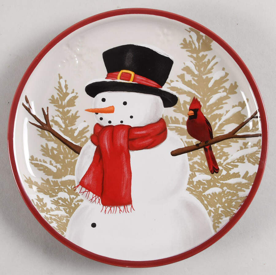 Yuletide Appetizer Plate by St Nicholas Square-1