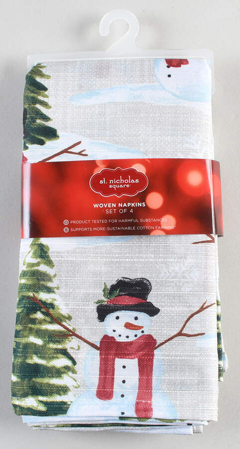 Yuletide Cloth Napkin - Set of 4 by St Nicholas Square-1