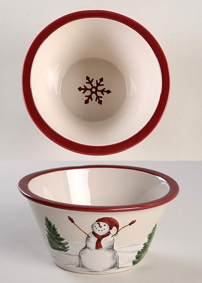 Yuletide 6" All Purpose Bowl by St Nicholas Square-1