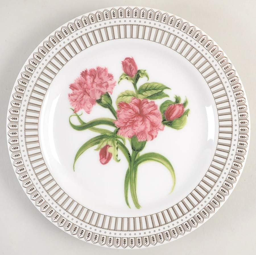 Fleur de Rouge Salad Plate by Savinio Designs-1