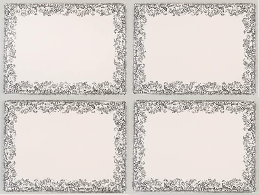 Delamere Rural Corkboard Placemat - Set of 4 by Spode-1