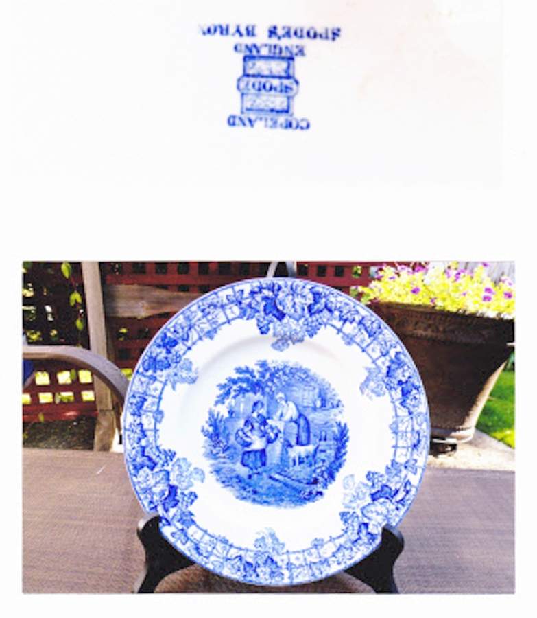 SPode's Byron Blue Dinner Plate by Spode-1