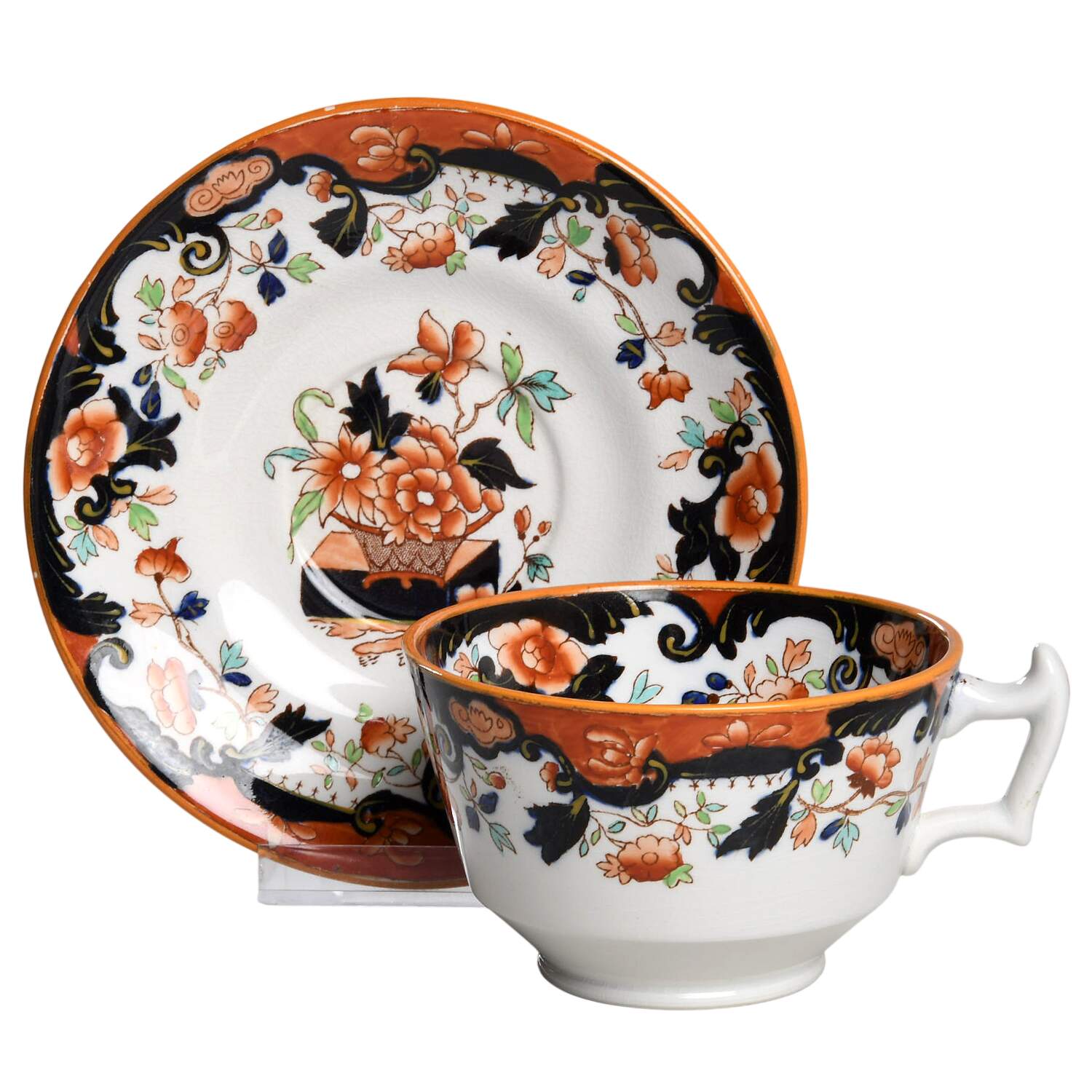 SP661 Footed Cup & Saucer Set by Spode-1