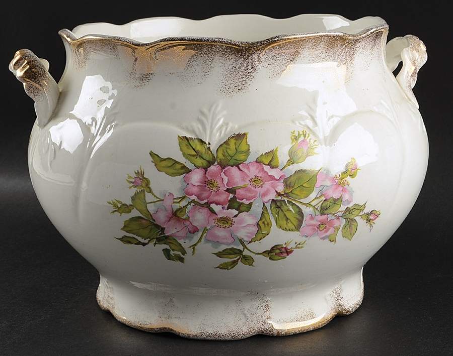 STR152 9" Jardiniere by Sterling China (USA)-1