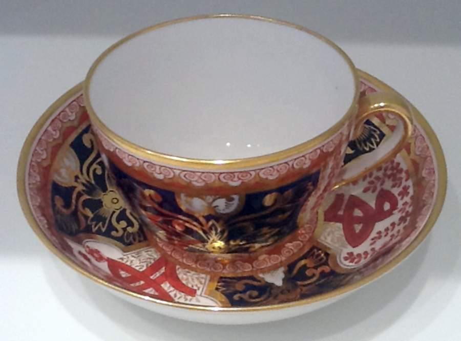 Y15 Flat Cup & Saucer Set by Spode-1