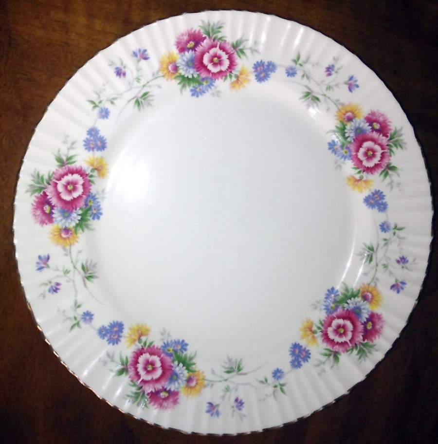 Bouquet Salad Plate by Salisbury-1