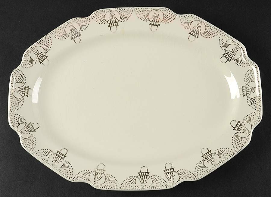STT431 11" Oval Serving Platter by Stetson-1