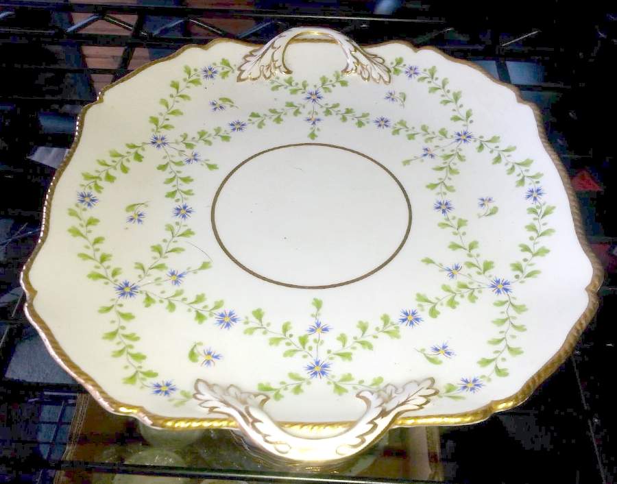 R2079 Square Handled Cake Plate by Spode-1