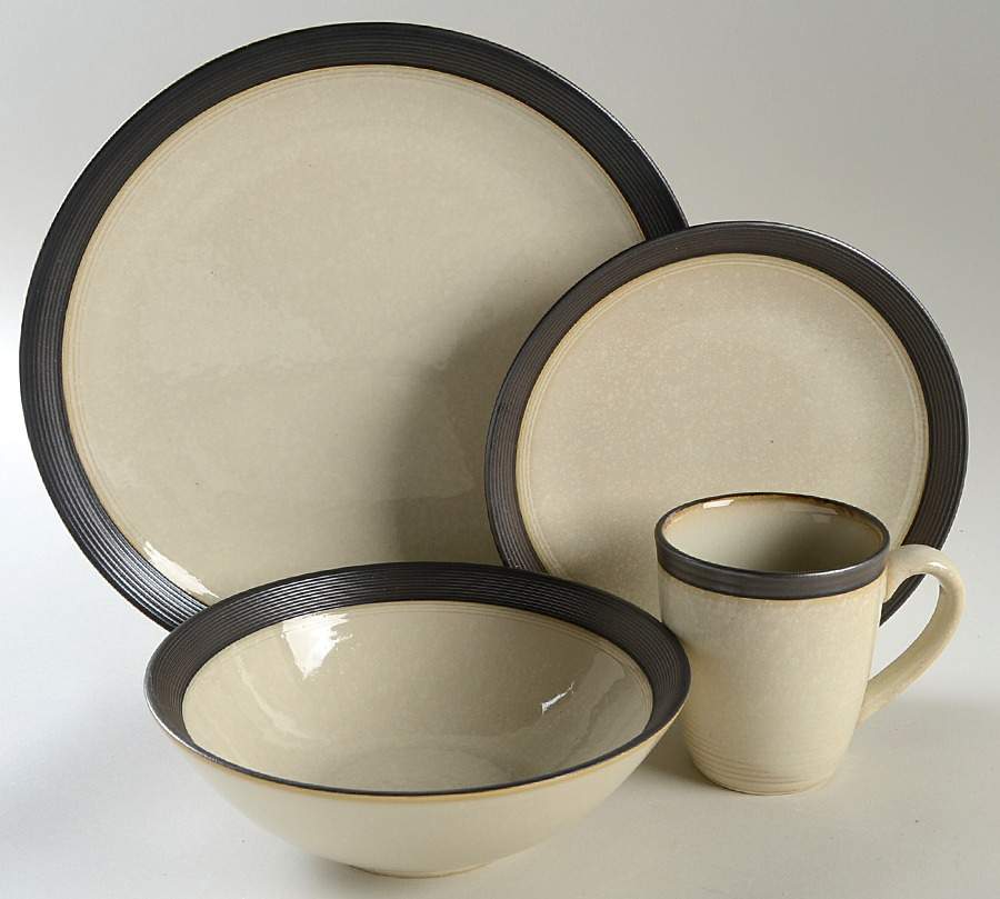 Omega Pearl 4 Piece Place Setting by Sango-1