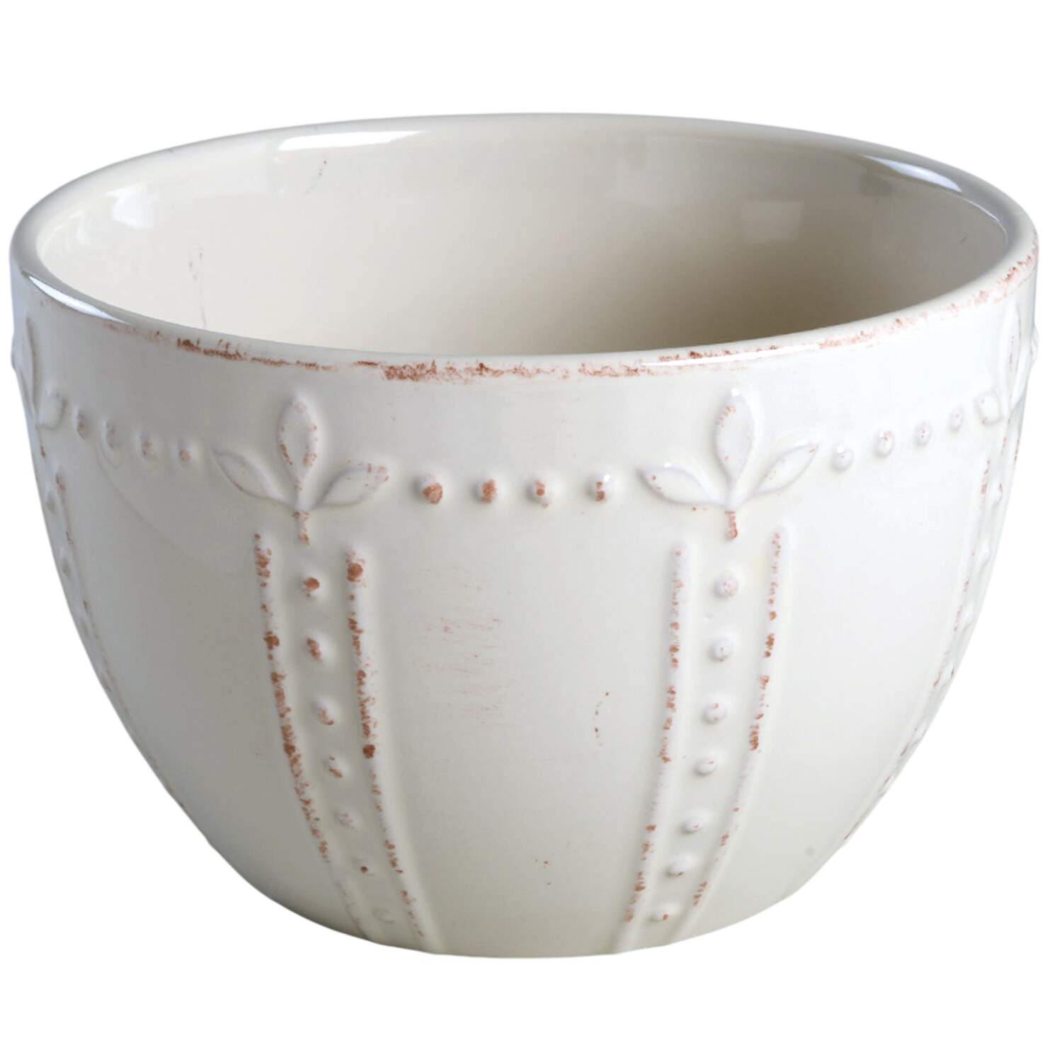 Sorrento All White (No Accents) 6" Mixing Bowl by Signature-1