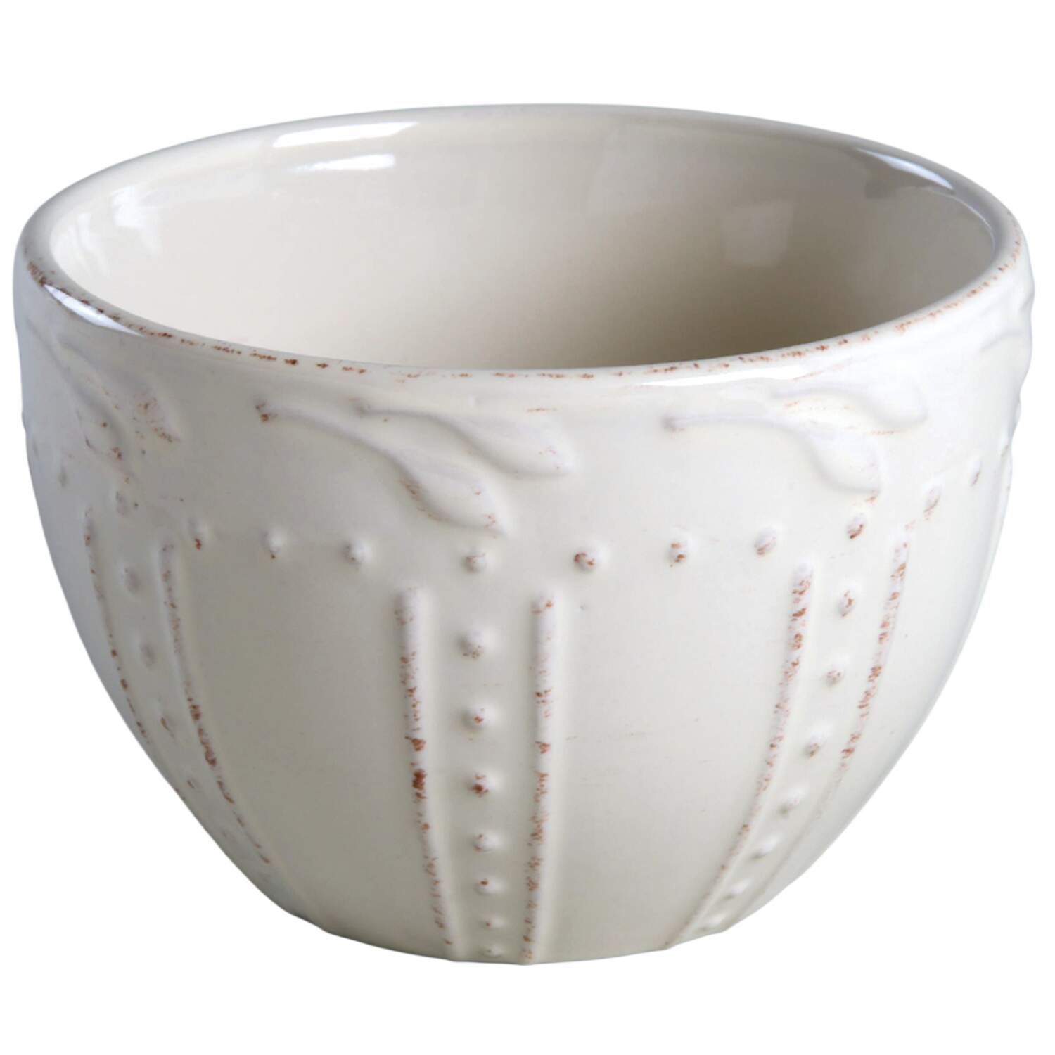 Sorrento All White (No Accents) 4" Mixing Bowl by Signature-1