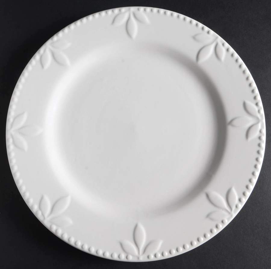 Sorrento All White (No Accents) Dinner Plate by Signature-1