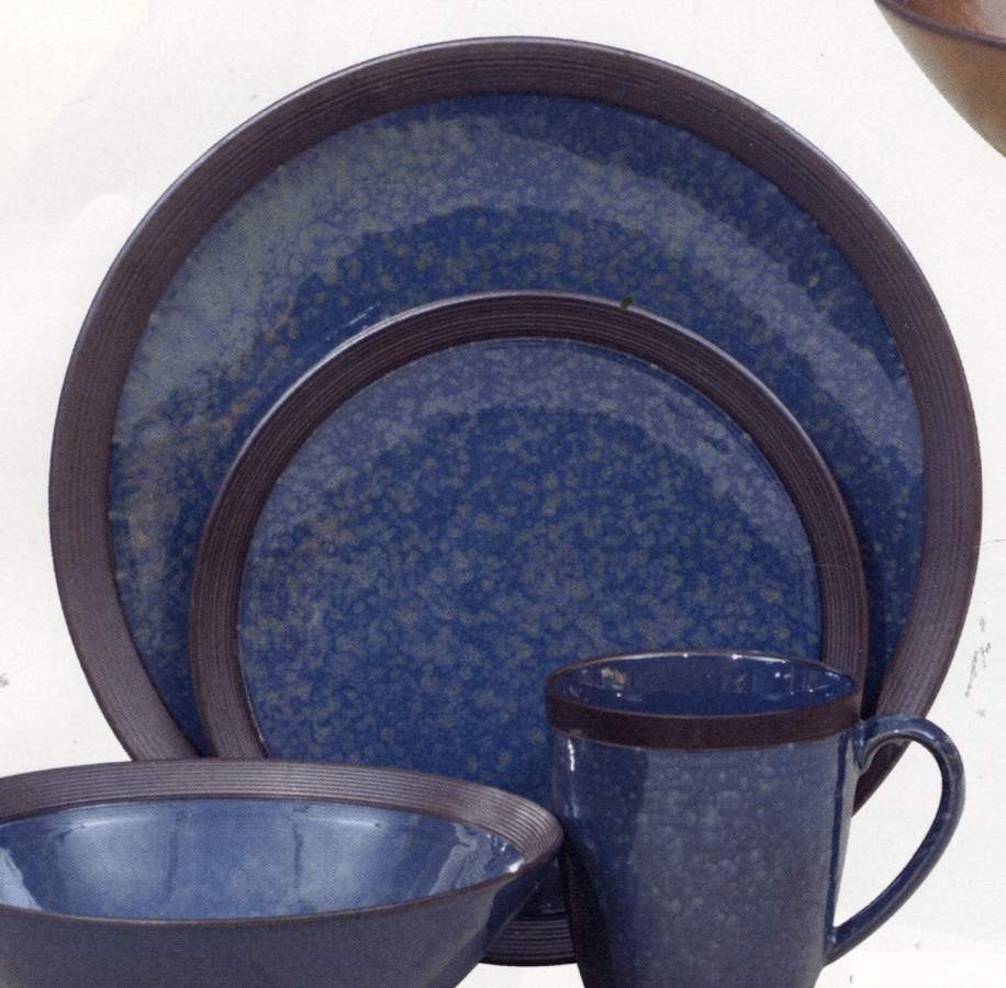 Omega Sapphire Dinner Plate by Sango-1