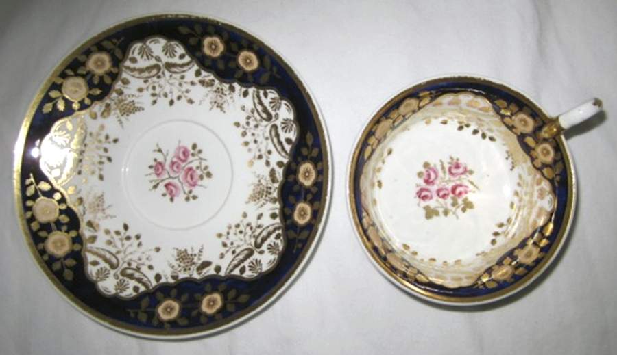 3904 Footed Cup & Saucer Set by Spode-1