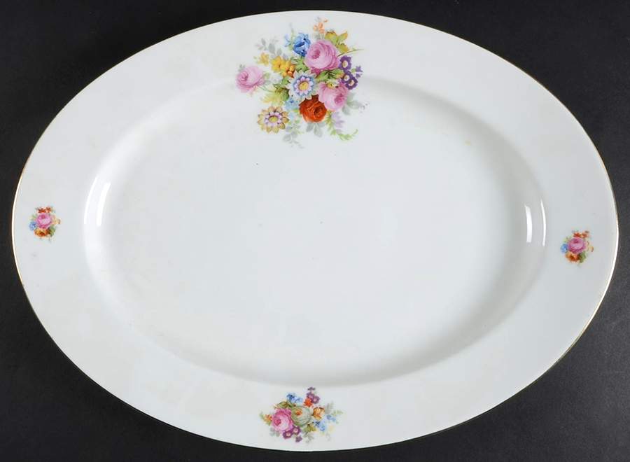 SCD146 14" Oval Serving Platter by Schonwald-1