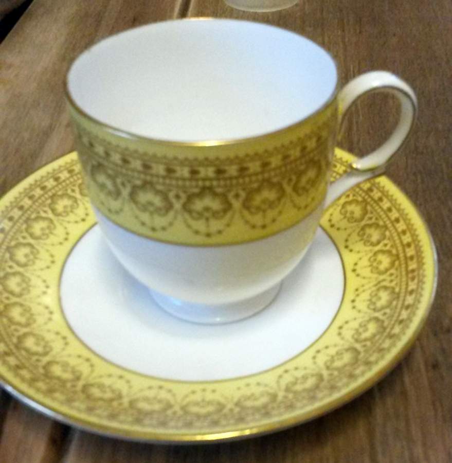 11388-3 Footed Cup & Saucer Set by Shelley-1