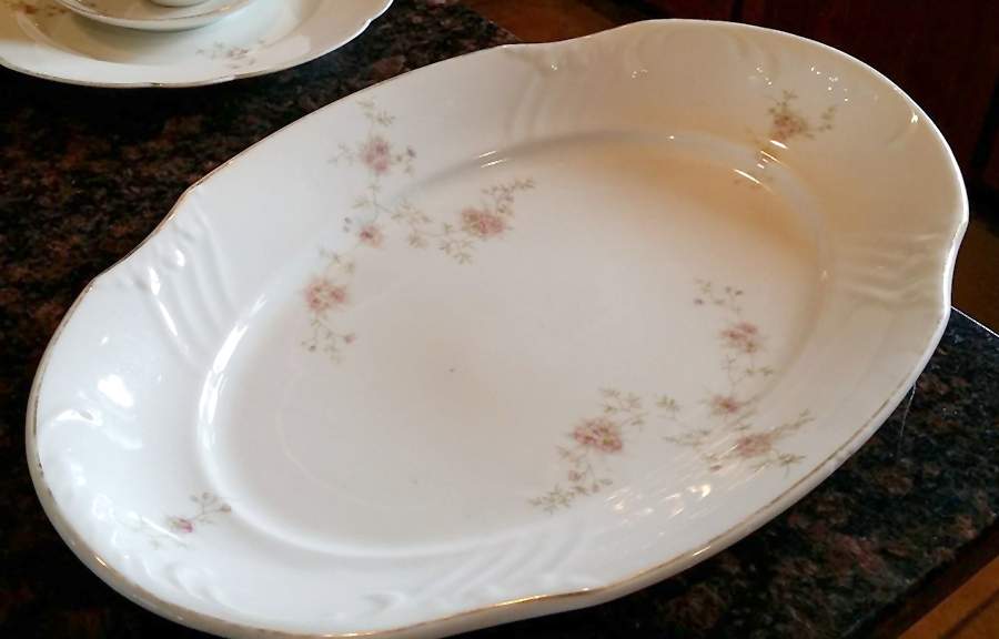 S5W2 12" Oval Serving Platter by Strobel & Wilken-1